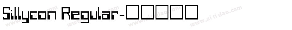 Sillycon Regular字体转换